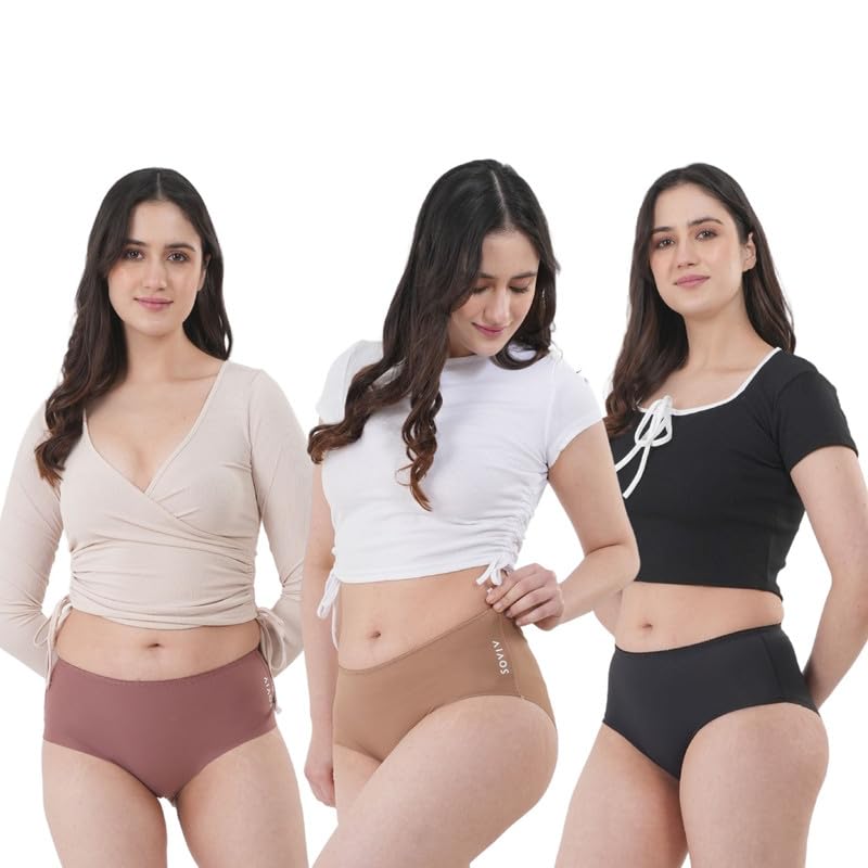 Women's Lineless Invisilite Seamless Hipster | No Visible Panty Line | No Show Hipster | Feather‑Light Fabric | Everyday Essential Solid Underwear-image-7