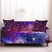 Sofabezug Fuchsia Sterne Sofa überzug Stretch Sofaüberwurf Elasthan Universal Couch überzug Moderne Anti-Haar Sofa Cover Einstellbar überwurf Sofa Antirutsch Sofaschoner 1 Sitzer