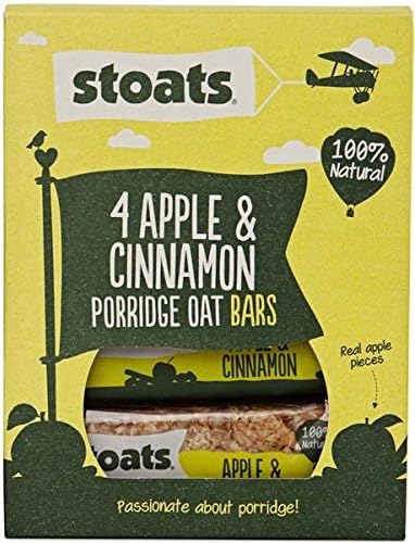 Porridge Oat Bars - Apple & Cinnamon - 200g