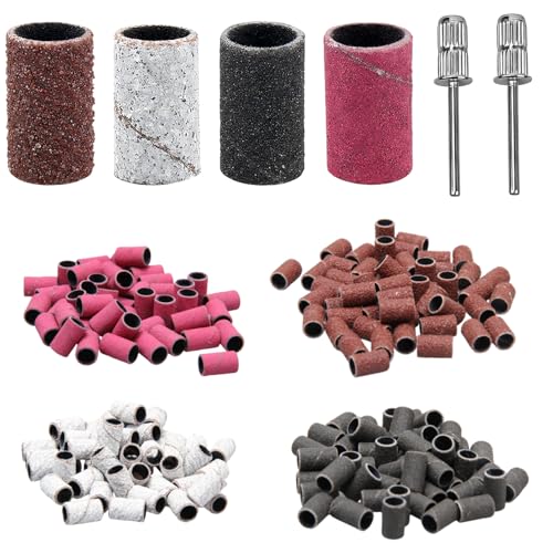 Embouts Ponceuse Manchons 200 Pièces, Embouts émeri Et Roulements Argentés,