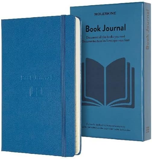 Moleskine - Book Journal, Theme Notebook - Hardcover Notebook to Collect and Organise Your Books - Large Size 13 x 21 cm - 400 Pages