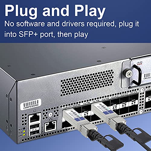 Câble SFP+ 10G DAC 2m compatible Cisco et Ubiquiti CDL Micro