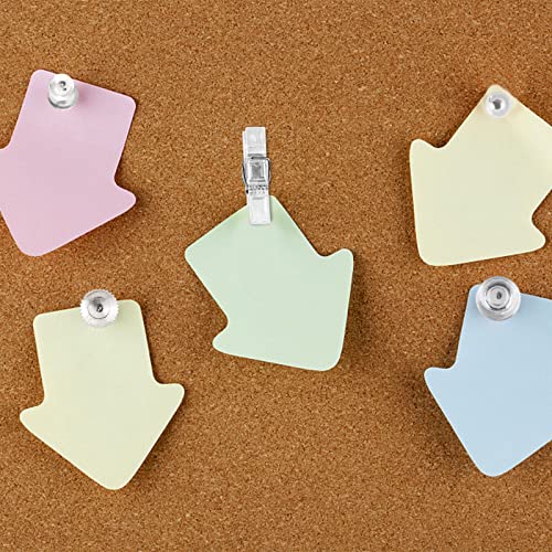 125 Pieces Clear Pushpins Set Plastic Thumb Tacks With Stainless Steel Point, Decorative Push Pins For Cork Board, Bulletin Board, Wall Maps, Photos(6 Types) #TOP4