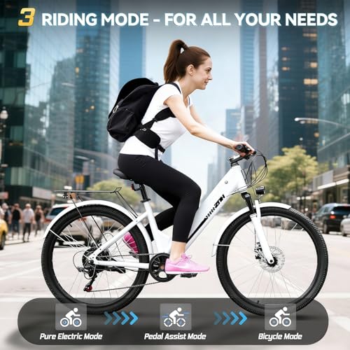 Image of ZNH Electric Bike for Adults, Peak 1000W Ebike 20 Mph & 80 Miles
