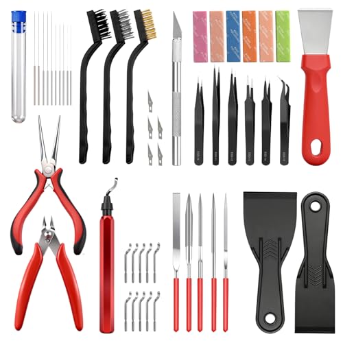 Golfory 3D Printer Tools Kit,40Pcs 3D Printer Accessories for FDM Printers,Includes Removal...