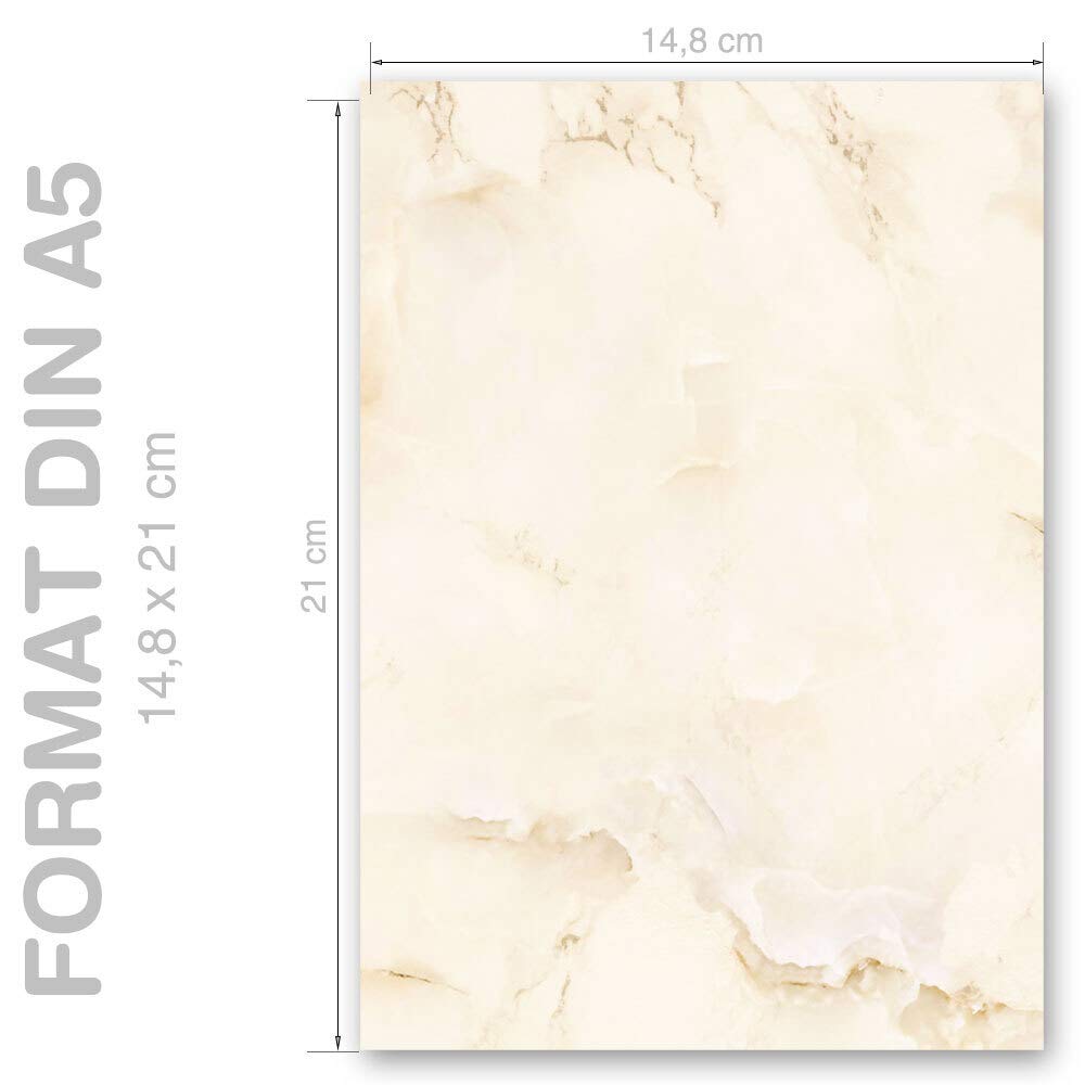 Motiv-Briefumschläge "Alte Papierrolle" – 10 Stück, DIN Lang (110x220 Mm), Selbstklebend, Ohne Fenster