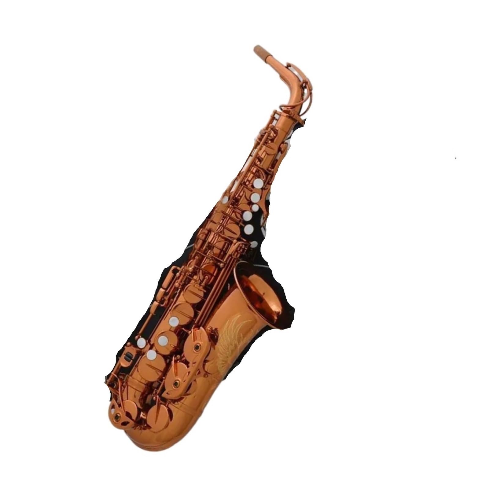Saksofon Altowy Dark Gold Instrumenty Dęte Blaszane Saksofon
