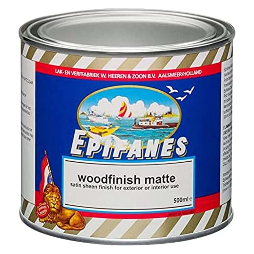 Epifanes Wood Finish Matte Varnish