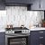 VEELIKE Marble Peel and Stick Backsplash for Kitchen Backsplash Tile Peel and Stick Waterproof Grey Wall Tiles for Bathroom Laundry Room 6 Sheets Renter Friendly Stick on Tile Stickers 12''x12''