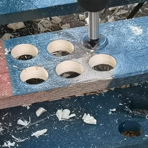 Set de 5 brocas para madera de acero de alto carbono miniatura 6