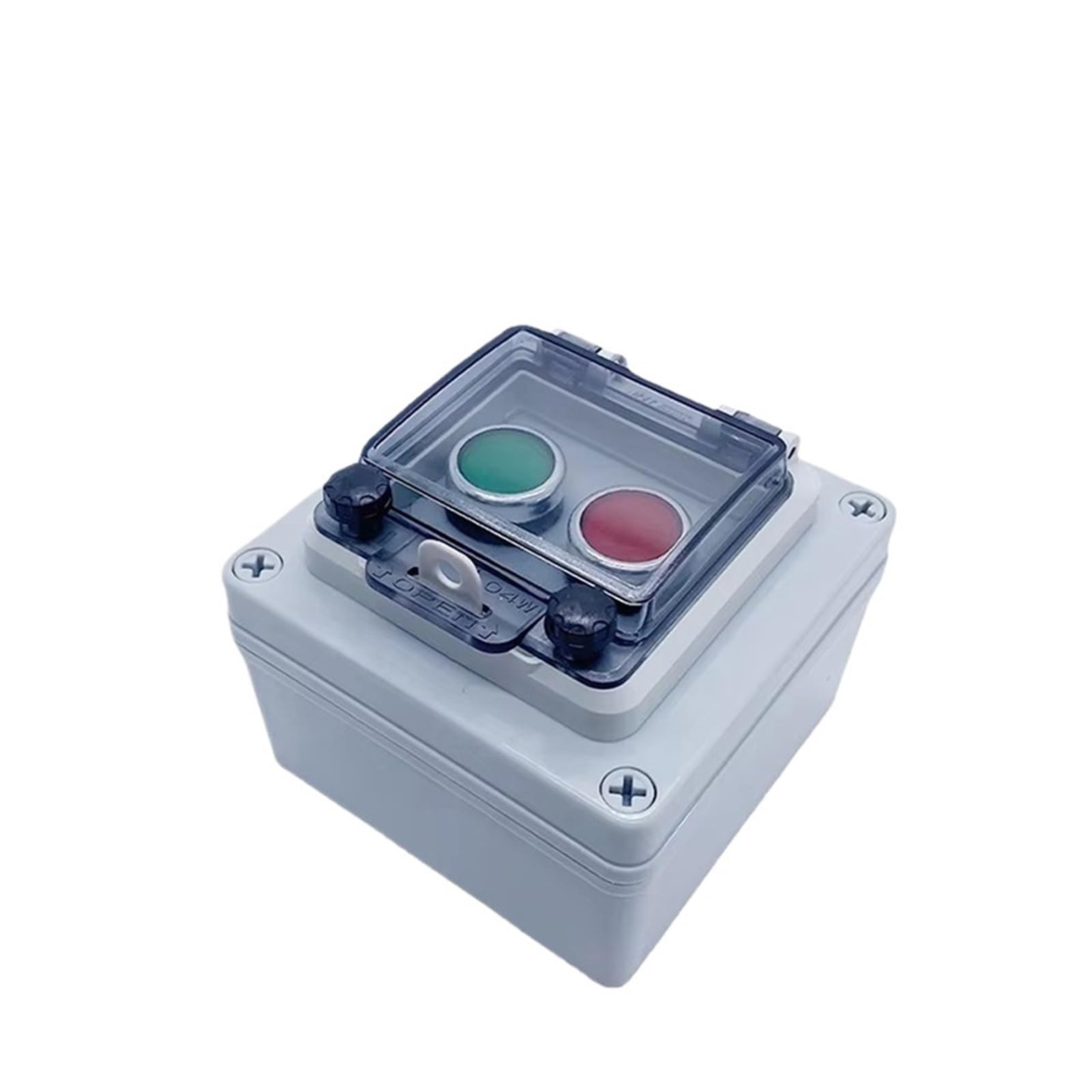 Interrupteur bouton réservoir eau IP67 double commande M22 distribution énergie 10A