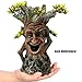 Tfwadmx Fish Tank Tree Trunk Decoration Aquarium Statue Hollow Stump Root Branch Hide Freshwater Saltwater Terrarium Accessories Ornament for Betta,Fighting Fish, Crayfish, SuckerFish,Guppy,Shrimp