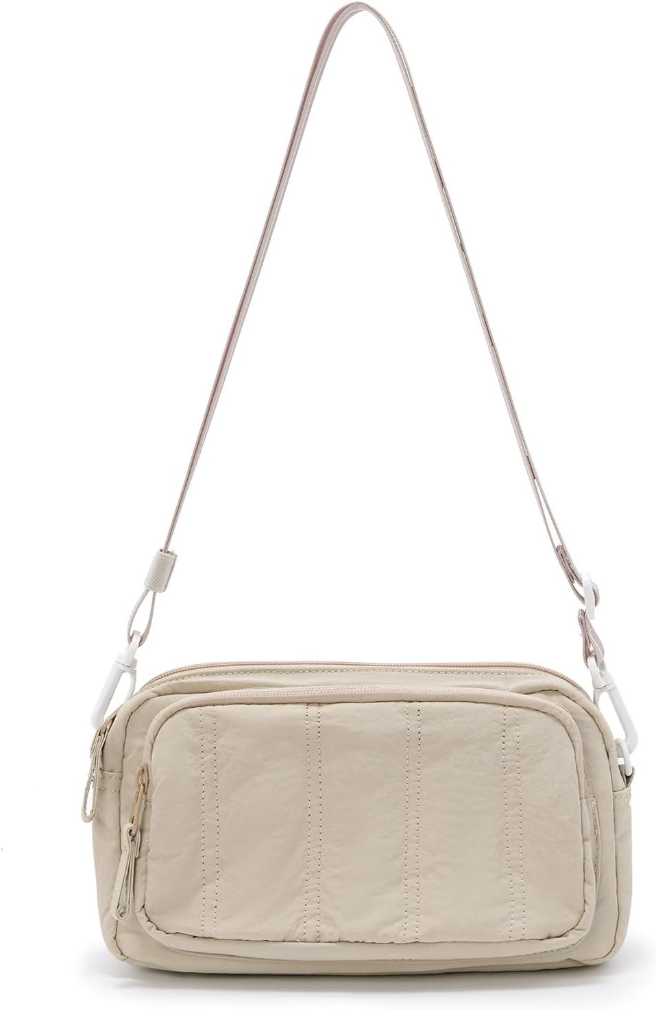 ACUARIO Crossbody Purses for Women, Mini Crossbody Bags, Puffy Shoulder Handbag for Travel with RFID Blocking Slots