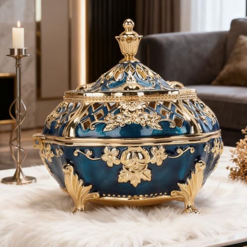Porte-encens conique style vintage européen, idée cadeau idéale pour décoration