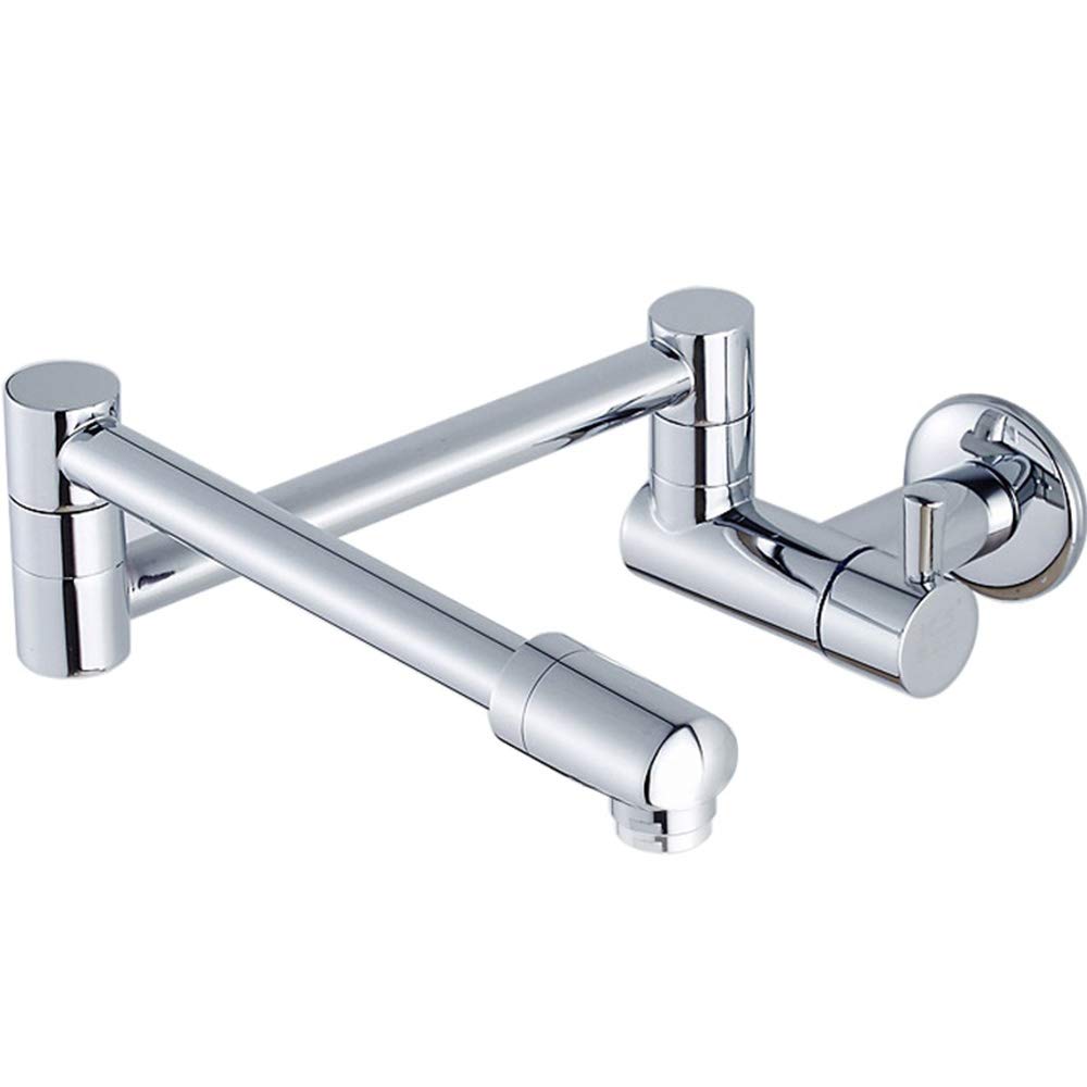 Elink 360 Degree Rotating Folding Faucet Pot Filler Faucet Wall