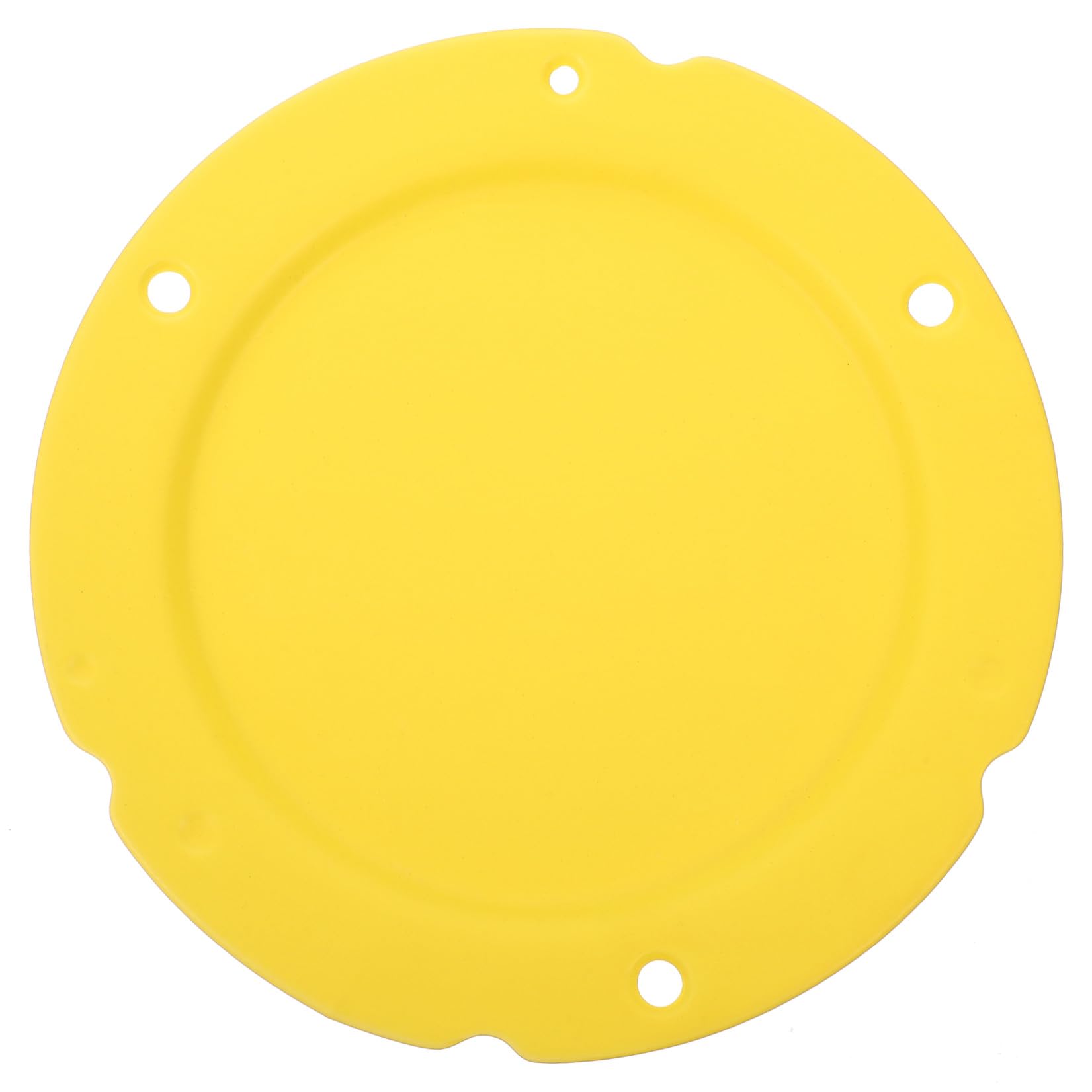Assiette de Service Facile à Nettoyer Ranger Jaune en Céramique Forme Ronde pour Pâtes et Restaurant