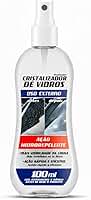 Cristalizador de Vidros Automotivo 100ml – Ação Hidro-repelente, Mais Visibilidade na Chuva, Proteção e Limpeza para Para-brisa e Vidros Externos