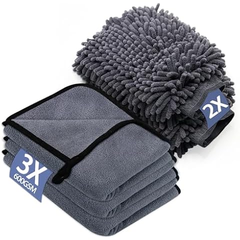 YSWOVUO Kit Nettoyage Voiture 5 Pièces Cover