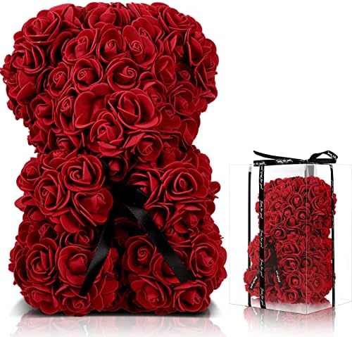 teddy bear made of roses near me