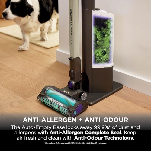 Shark PowerDetect Clean & Empty Cordless Vacuum Cleaner, DuoClean Detect, Reverse Clean, 2L Auto-Empty Base, Anti-Hair Wrap Plus, 70 Min Runtime, Lightweight, Pet & Multi-Surface Tools, Grey IP3251UKT - Image 8