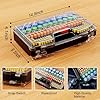 Battery Storage Case with Battery Tester- 285 Batteries Double-Sided Battery Organiser Storage Holder Box, Holds AA AAA 4A C D Cell 9V 3V Lithium LR44 CR2 CR123 CR1632 18650 Button #3