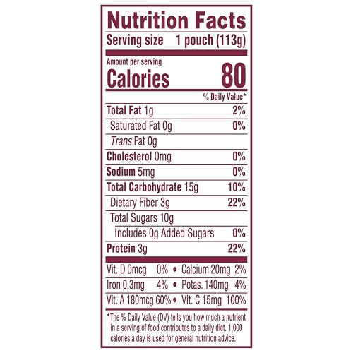 HAPPY TOT Fiber & Protein,Stage 4, Pears Raspberry Squash Carrots, 4oz (16) - Image 2