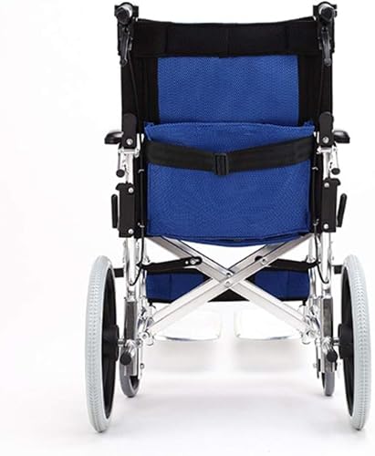 rolstoel Aluminium rolstoel opvouwbare rolstoel handbewogen rolstoel ouderen draagbare trolley ouderen gehandicapten vervoer rolstoel rolstoelen - Afbeelding 5