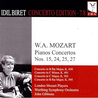 Wolfgang Amadeus Mozart: Piano Concertos Nos. 15, 24, 25 and 27