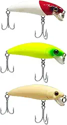 Marine Sports, Kit 3 Iscas Artificiais Meia Água Marine Sports Inna Pro Tunned 60 6cm 5,7g Cor:Kit 4