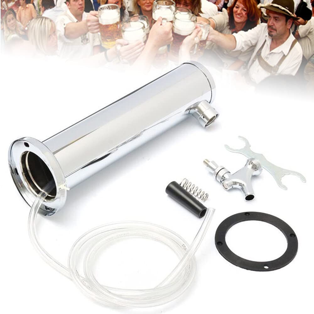 Distributeur de bière portable - Colonne de distribution en acier inoxydable - Homebrew