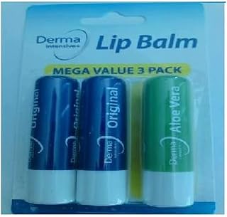 Derma - Hair Personal Care - Lip Balm Original 3 Pcs Multicolour - N52346711A - 1 Piece