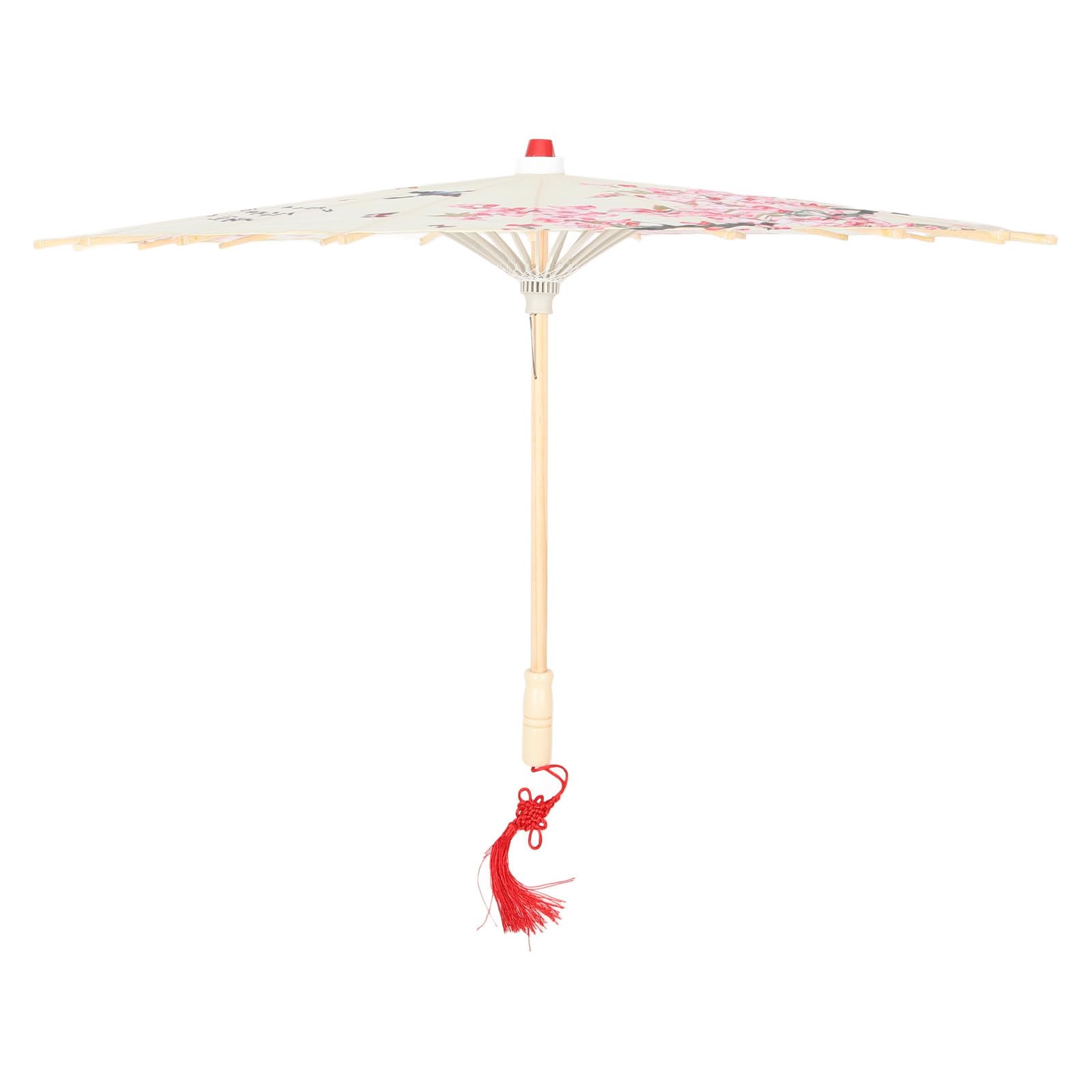 Paraguas tradicional chino de papel decorativo con mango cómodo para pasarelas de moda