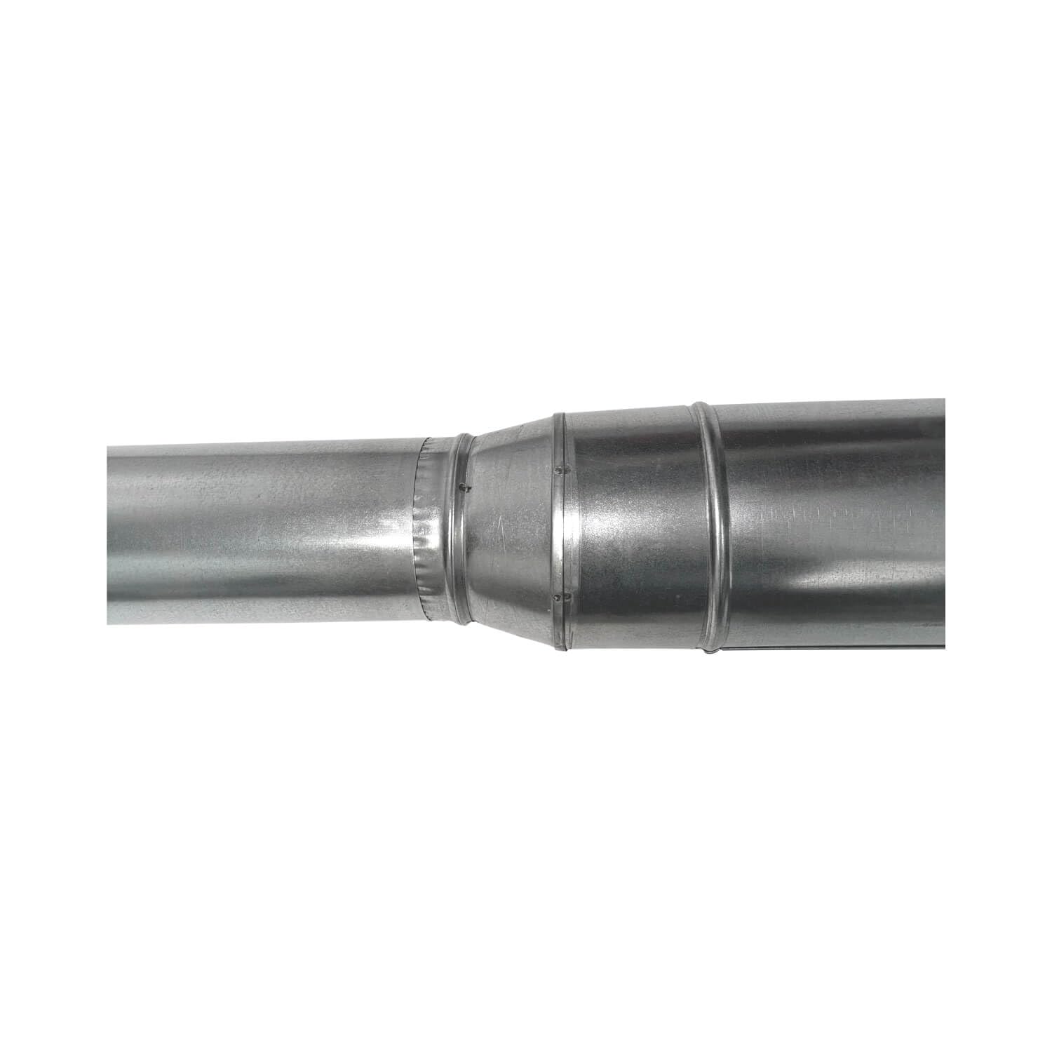 Reducción para chimeneas en Acero Galvanizado - Serie Lisa - 350 a 300 mm
