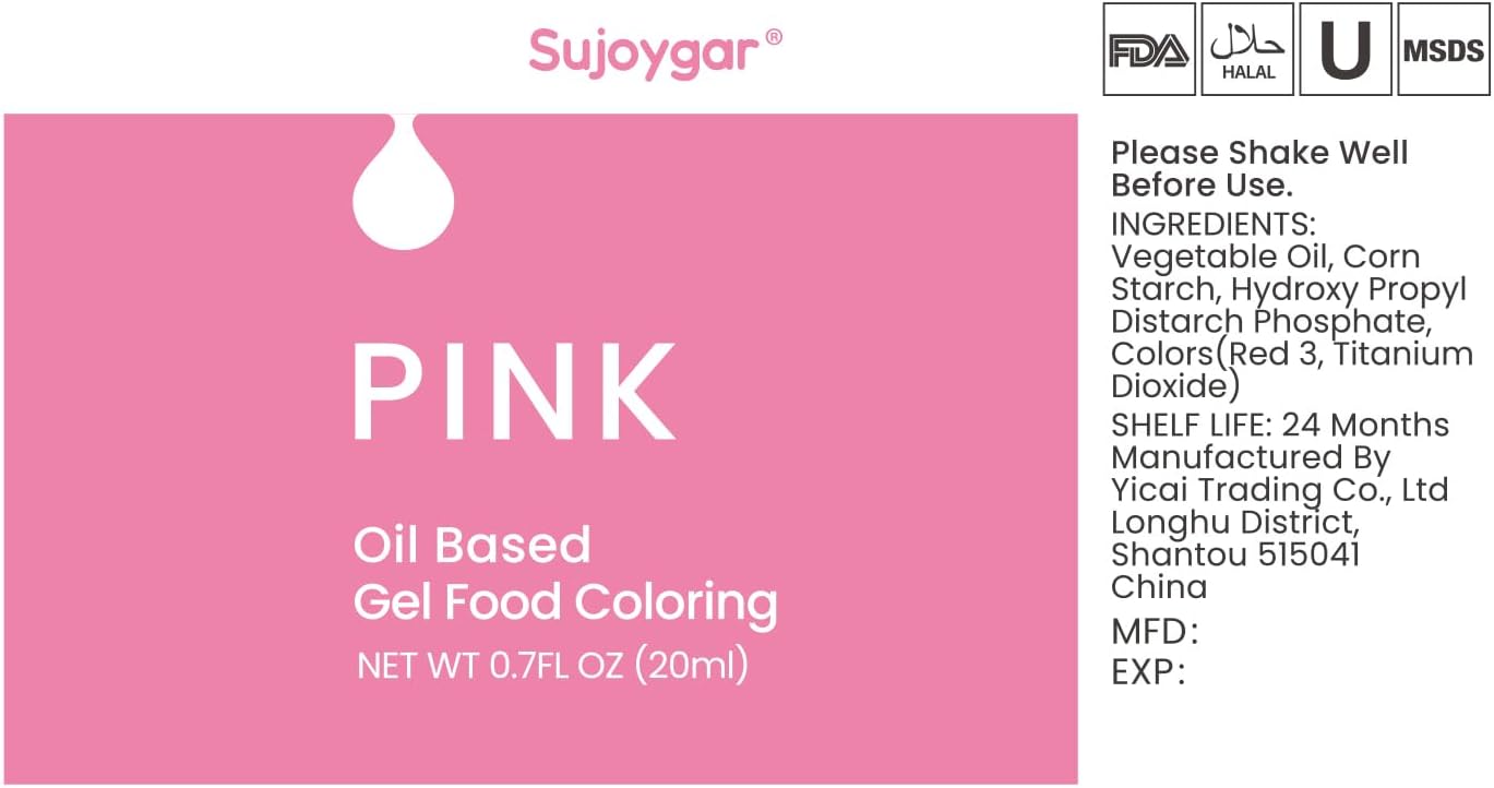 Oil Based Food Coloring For Chocolate, Candy Pink, Food Grade 20ml, Edible Oil Food Dye For Baking, Cupcake & Fondant, Icing