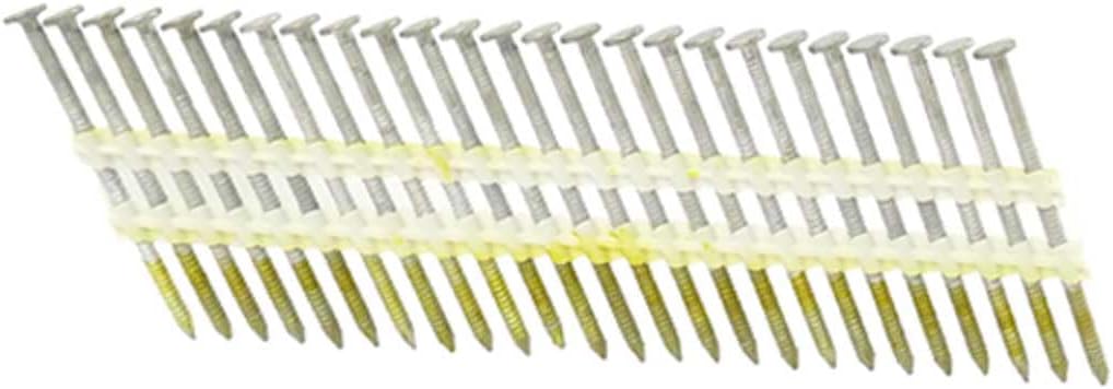 2 3/8" x .113 Ring A153-D HDG Strip Nails 21-DEG Plastic 1,000ct