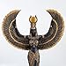 Veronese Design 13 3/8 Inch Isis The Egyptian Goddess of Magic and Wisdom Polystone Hand Painted Black Gold Statue Home Decor Sculpture