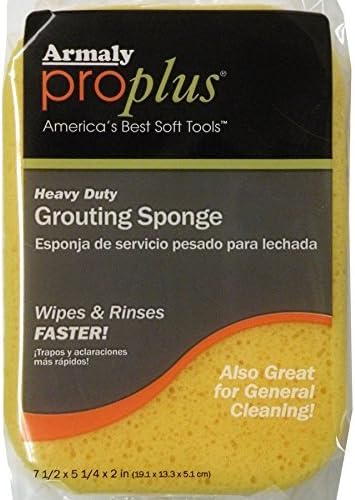 Lot of 3-Armaly Proplus Heavy Duty Grouting Polyurethane Sponge , 7.5x5-1/4x 2"