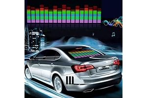 Sound-Activated Equalizer Car Stickers: Illuminate Your Ride with Vibrant Rhythms