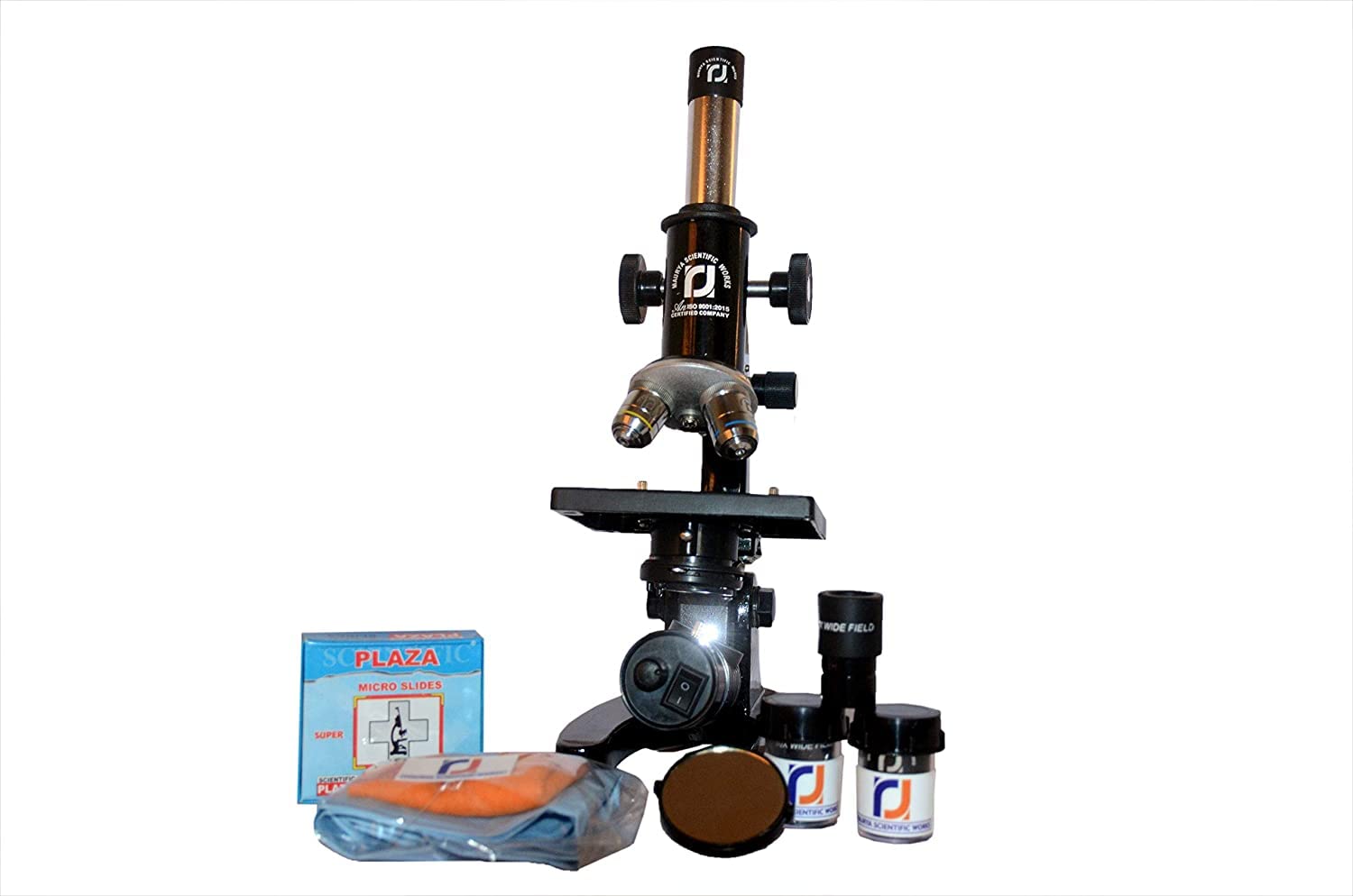 MAURYA Student Compound Biological Microscope (Mag: 100x to 675x)-image-15