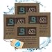 Produktbild TronicXL Nachfüllpack kompatibel mit Boveda C Vault oder Glas Box Container Aufbewahrung I Größe 8 I 62% Grow Feuchtigkeitsregler für Ernte Luftfeuchtigkeit regulieren I Trocknen zubehör (4 Stück)