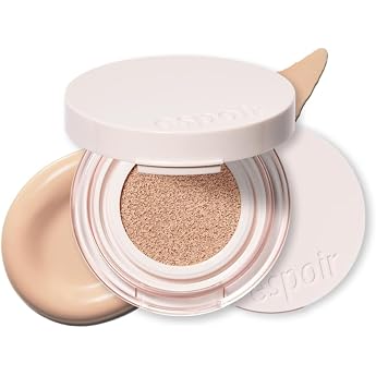 Espoir Cushion Foundation Be Glow Volume Cushion SPF42 PA+++ (Mini Size) #22 Petal, Portable Hyper Glow, Shiny Skin, The More