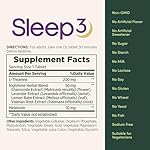 Nature's Bounty Melatonin, Sleep3 Maximum Strength 100% Drug Free Sleep Aid, L-Theanine & Nighttime Herbal Blend Time Release Technology, 10mg, 30 Tri-Layered Tablets - Image 5