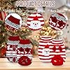 PAYHTOW 2 Pack Cat Christmas Sweater, Knit Turtleneck Cat Sweater Clothes Reindeer Santa Christmas Sweaters Outfit for Cats Kitten Puppy Small Dogs XS #3