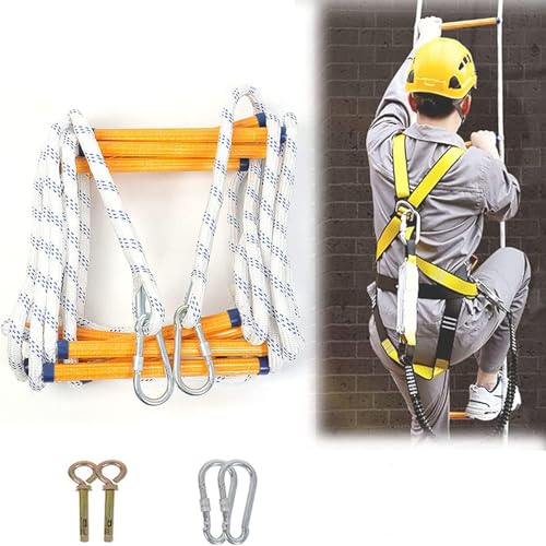 Échelle d'évacuation d'incendie portable et réutilisable de 10 m