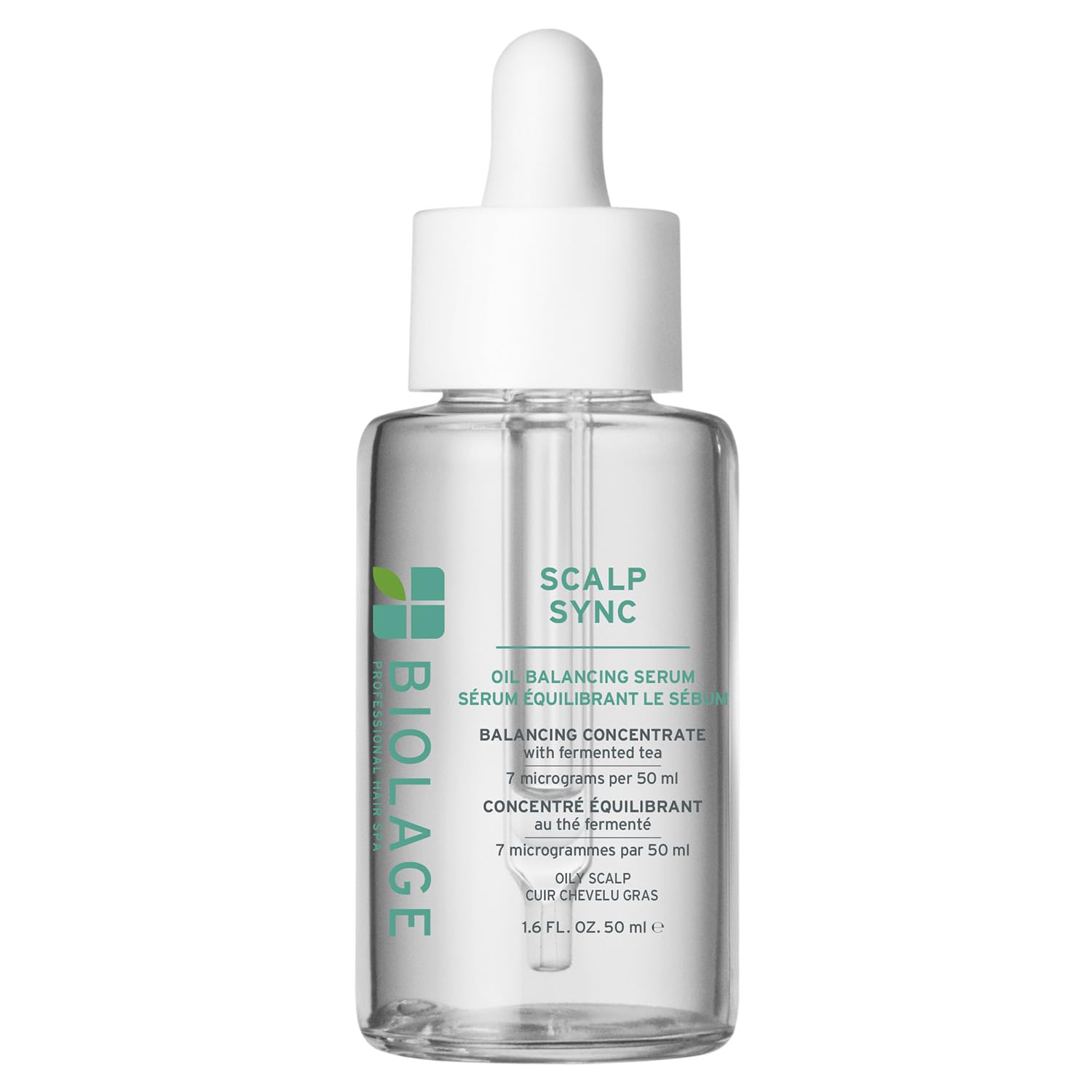 Biolage Scalp Sync Oil Balancing Serum - Absorbs Excess Oil, For Oily Scalp, Soothed and Hydrated Scalp for up to 72 hours, with Fermented Tea Blend, Vegan & Paraben-Free, 50ml-image-48