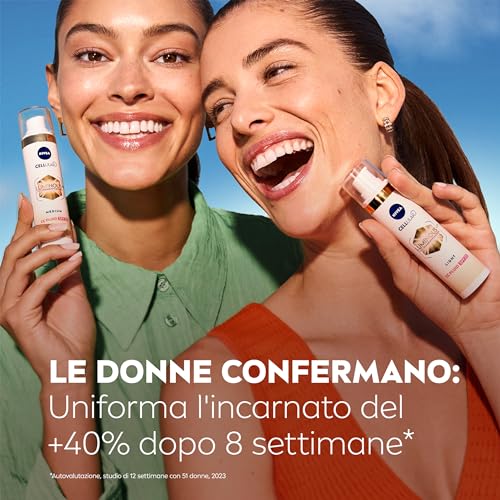 NIVEA - Cellular Luminous630 Fluido CC Cream SPF 30 Light Crema viso colorata anti-macchie Siero idratante 40 ml female - 7