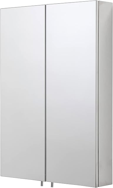 Croydex Colorado Double Door Stainless Steel Cabinet