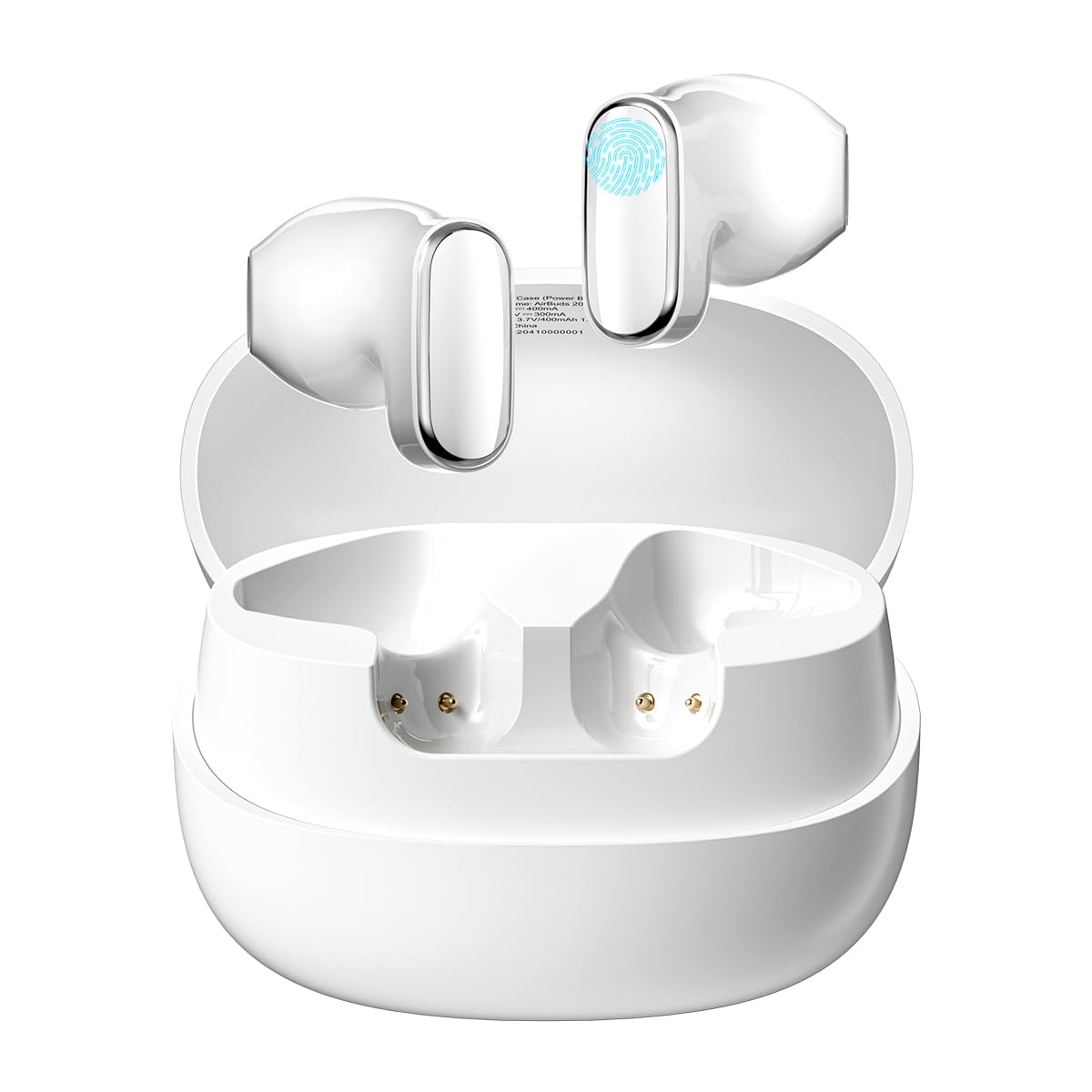 Blackview Airbuds 20 (Bluetooth 5.4 - Réduction de Bruit - IPX7) White