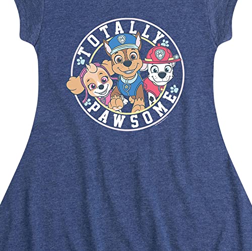 HYBRID APPAREL - Paw Patrol - Totally Pawsome - Toddler and Youth Girls Fit and Flare Dress3