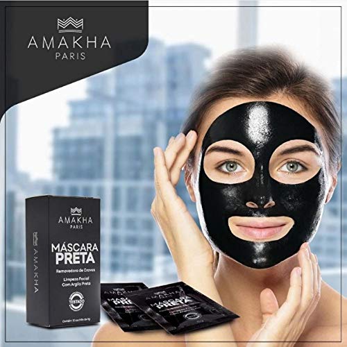 MASCARA PRETA 1 SACHE DE 8G AMAKHA